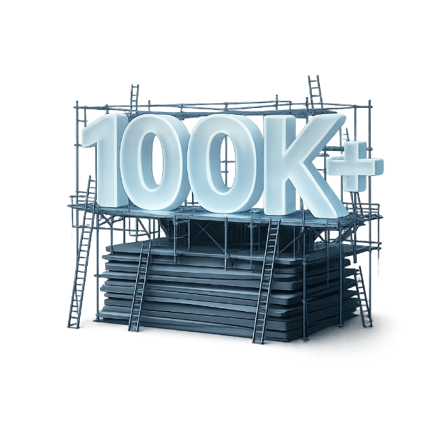 100K downloads product