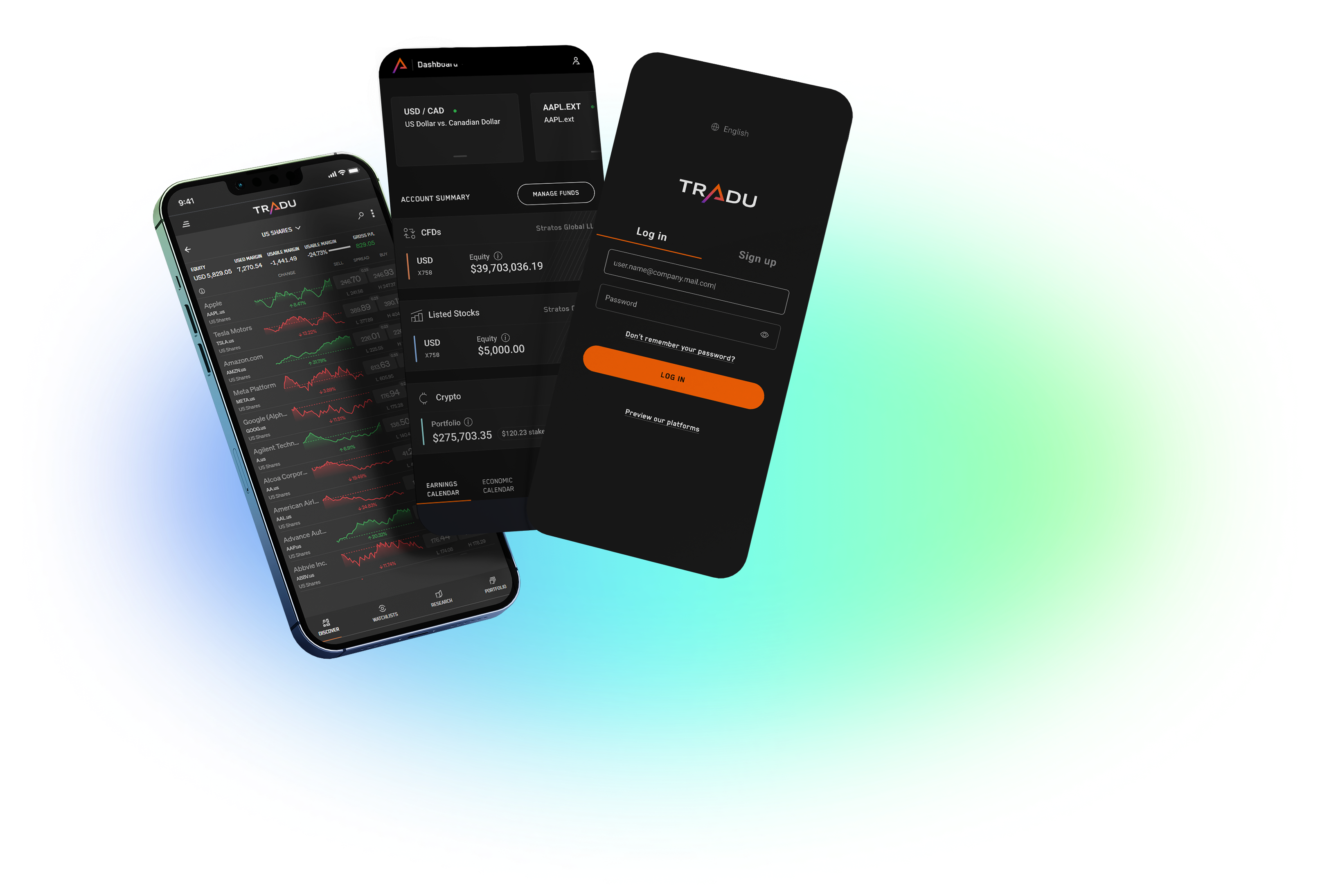 Visuals of Tradu SuperApp